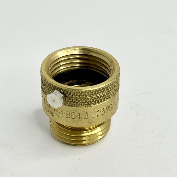 Vacuum Breaker 3/4" Brass 108-904 Anti-Siphon Valve New - Picture 2 of 4